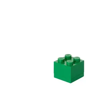 Comparateur de prix : LEGO mini pierre de rangement 4 plots 4,6 x 4,3 cm polypropylène vert