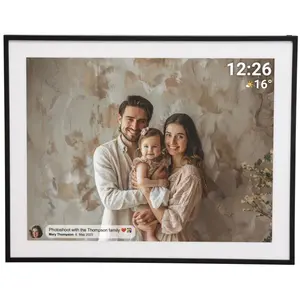 Cadre Photo Numérique - DENVER - PFF-1970 - Écran Tactile IPS 19" - Wi-Fi - Logiciel FRAMEO pas cher