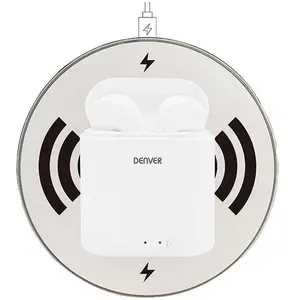 Oreillette Bluetooth Denver Electronics TWQ-40P 400 mAh Blanc pas cher