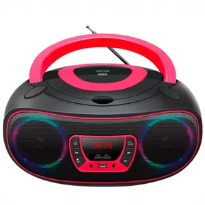 Comparateur de prix : Enceinte Bluetooth - Denver - TCL-212BT - Rose - Stéréo - AUX, USB, CD