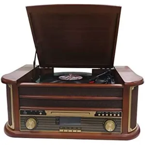 Comparateur de prix : Système audio - DENVER MRD-51 - Platine 33 tours - Bois