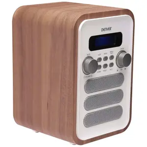 Comparateur de prix : Radio DAB-48WHITE Dab + avec Radio fm intégrée et Fonction Bluetooth - Denver