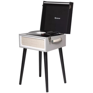 Platine vinyle rétro indépendante Denver VPL-150BT/VPR-250 avec Bluetooth MP3 USB