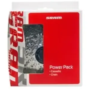 Cassette chaîne SRAM Power Pack PC-830/PG-830 8V (11-28) - argentéVendu parbikeinn