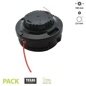 Comparateur de prix : Tête coupe-bordure débroussailleuse Texas Lux - TEXAS - Diamètre 106mm...