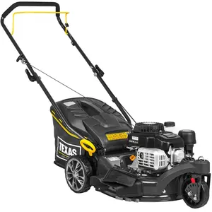 Texas Tondeuse à gazon essence mulching 4-en-1 79 cc 3 roues coupe 42c... pas cher