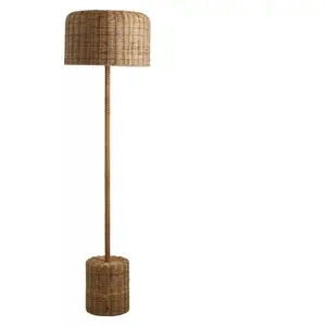Nordal Lampadaire en rotin - 16310 pas cher