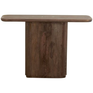 Nordal Table console Toke marron foncé - 6977 pas cher