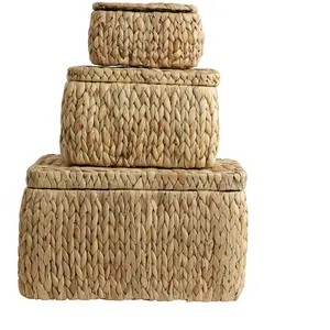 Comparateur de prix : Nordal-collectie Ensemble de boîtes de rangement en jute Osa - Nordal