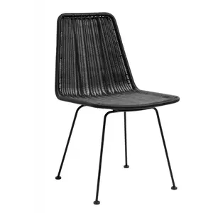 Nordal Chaise Irony - noir pas cher