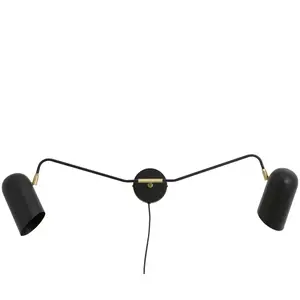 Nordal Applique Eris - noir pas cher