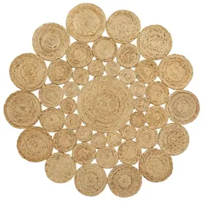 Nordal Tapis Lucia - jute Ø150cm pas cher