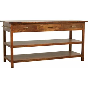 Console en bois de manguier 180 cm Caspian Display - Nordal pas cher