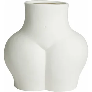 Vase femme en céramique blanc 22 x 23 cm Avaji - Nordal pas cher
