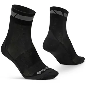Comparateur de prix : GripGrab - Merino Regular Cut Sock - Chaussettes de cyclisme taille 44-47 - L, noir