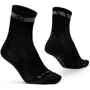 Comparateur de prix : GripGrab - Merino Regular Cut Sock - Chaussettes de cyclisme taille 38-41 - S, noir