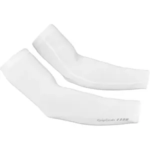 Comparateur de prix : GripGrab - UPF 50+ UV Protect Arm Sleeves - Manchettes taille S, blanc
