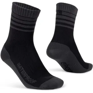 Comparateur de prix : Chaussettes hiver gripgrab waterproof merino thermal noir gris