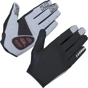 Comparateur de prix : GripGrab Gants Longs Shark de VTT Vélo de Route Rembourrés à Doigts Complets pour Hommes et Femmes Cyclisme Unisex-Adult, Noir, M