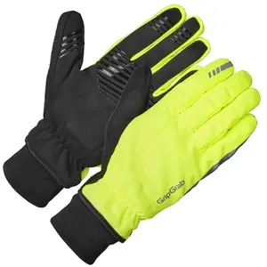 GripGrab Windster 2 Windproof Winter Gloves - Gants vélo Yellow Hi-Vis XL pas cher