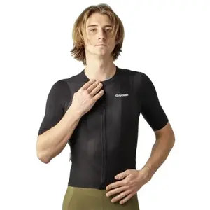 Comparateur de prix : Maillot manches courtes gripgrab pacr lightweight noir homme