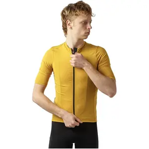 Comparateur de prix : GripGrab - Ride Short Sleeve Jersey - Maillot de cyclisme taille S, jaune/beige