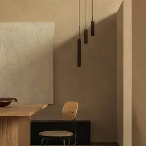 Audo Copenhagen Audo Suspension Tubulaire, bronze, aluminium, 3 lampes