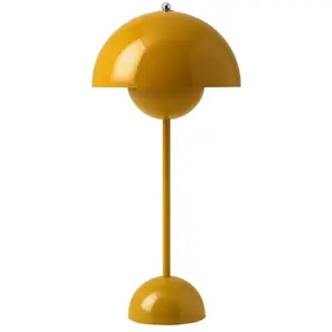Comparateur de prix : Lampe à poser moutarde 50 x 23 cm Flowerpot VP3 - &tradition