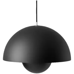 & Tradition - Suspension Flowerpot VP7 - Verner Panton Noir taille unique