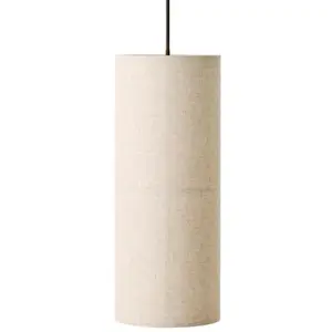 Audo Copenhagen HASHIRA-Suspension cylindrique en Lin Ø30cm pas cher