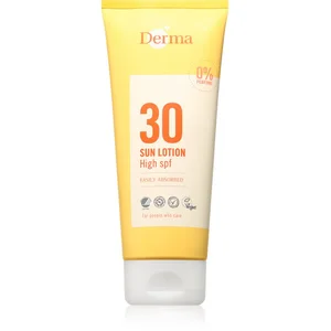 Derma Sun Lotion lait solaire SPF 30 200 ml pas cher