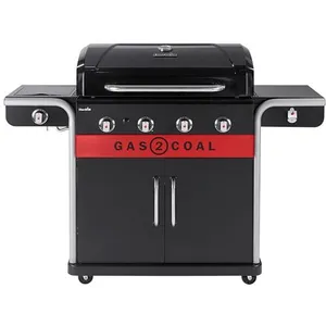 Barbecue gaz et charbon CHAR-BROIL Gas2Coal 440 Version 2.0Vendu parfnac
