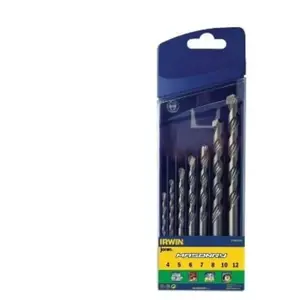 Bit Irwin Drill Maçonnerie Pour Set Perceuse Sans Fil Piece 7