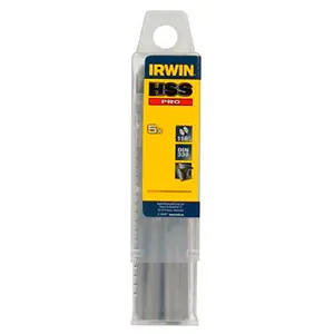 Comparateur de prix : Irwin - Foret Métaux Hss Pro Ø 10 Mm - Etui De 5