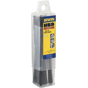 Comparateur de prix : IRWIN forets hss pro taillés meulés - ø 3 mm - longueur : 61 mm - lot de 10