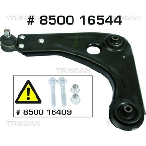Comparateur de prix : Triscan A/S Triangle de suspension pour FORD: Ka (Ref: 8500 16544)