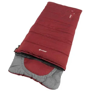 Outwell - Contour Junior - Sac de couchage enfant taille 170 x 70 cm, rouge pas cher
