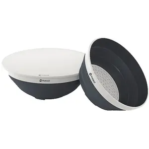 Outwell - Collaps Bowl & Colander Set - Plat creux taille 3,5 l, gris