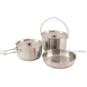 Outwell - Supper Set - Set de pots taille L, gris