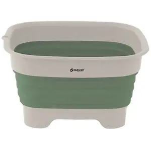 Bassin de lavage avec écoulement vert 33,5 x 30 cm Collaps Outwell