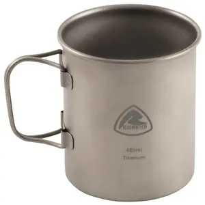 Robens - Titanium Mug - Tasse taille Ø 8,0 x 9,5 cm, gris