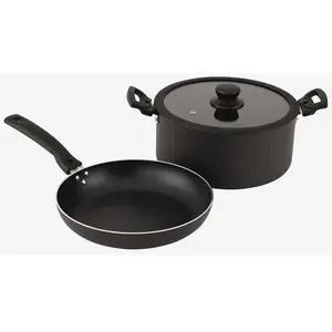 Outwell - Culinary Set L - Popote noir/gris