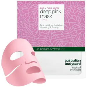 Australian Bodycare - B12 Deep Pink Masque en tissu 1 pieces unisex