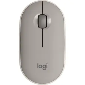 Logitech Pebble M350 - Souris moderne, ultra-mince et silencieuse en Sand pas cher