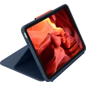 Logitech Rugged Combo 4   Étui clavier pour iPad en Bleu
