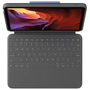 Comparateur de prix : Logitech Rugged Folio Keyboard Case Oxford Grey pour iPad 10e génération