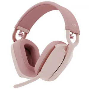 Comparateur de prix : Micro-casque sans fil Logitech Zone Vibe 100, Rose - Bluetooth