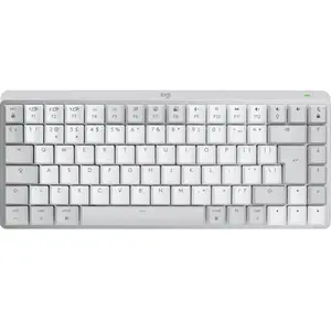 Logitech Clavier sans fil MX Mechanical Mini for Mac en Pale Gray pas cher