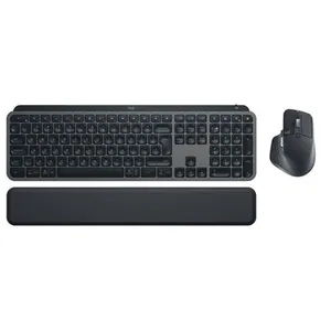 Clavier - Logitech - MX Keys S Combo - Graphite - US International QWERTY - Sans fil
