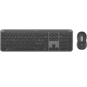 Comparateur de prix : Logitech Signature Slim MK950 for Business, kit clavier et souris sans...